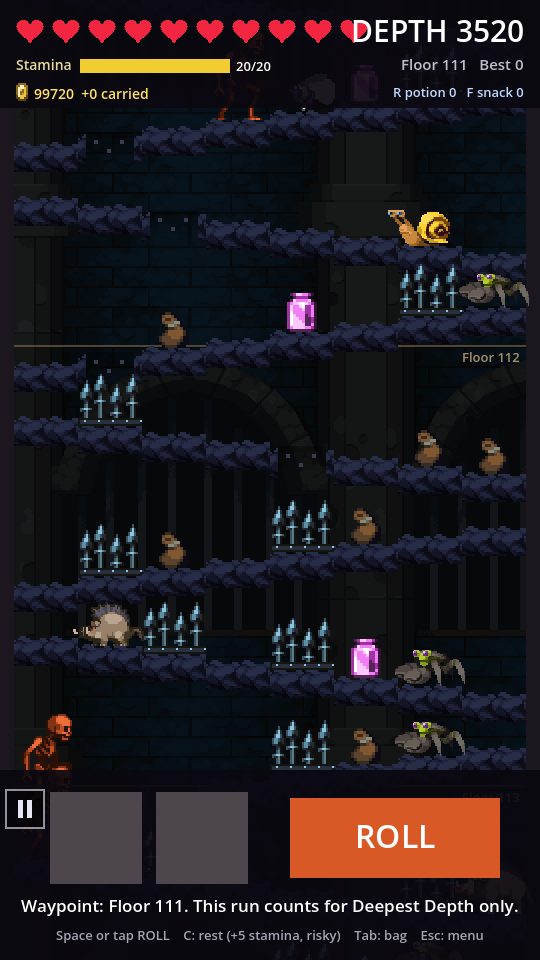 Spear traps in the Castle Prison