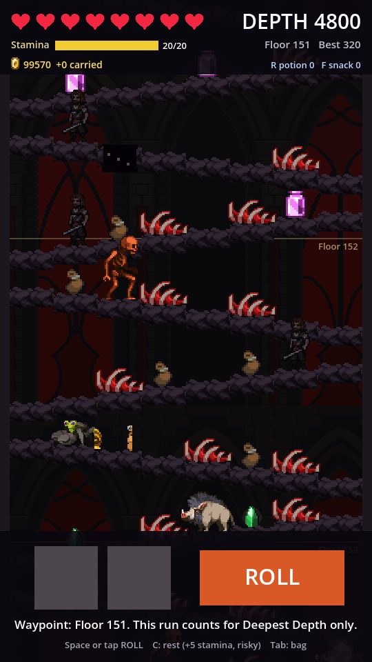 The Blood Mansion, the deepest zone